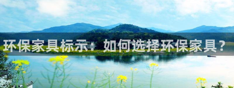 杏耀平台代理：环保家具标示：如何选择环保家具？